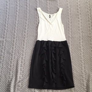 Black and white Audrey dress